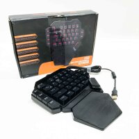 Socobeta Tastatur-Gaming-Tastatur Tragbare mechanische...