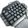 Socobeta keyboard gaming keyboard portable mechanical one-hand black light keyboard with macro definition function