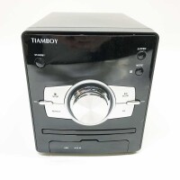 Kompaktanlage HiFi Anlage CD Player - Stereoanlage mit Bluetooth, UKW Radio, USB, AUX-in, Großes LED-Display und Knopf, Fernbedienung