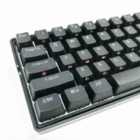 KEMOVE Shadow 60% Mechanische Gaming-Tastatur Bluetooth 5.1 Kabellos/Verkabelte 61 Tasten Computer-Tastatur RGB Hot-Swap-fähige PBT-Tastenkappen 3000mAh Batterie (Gateron Roter Schalter), QWERTY-Layout