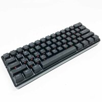 KEMOVE Shadow 60% Mechanical Gaming Keyboard Bluetooth 5.1 Wireless/Wired 61 Keys Computer Keyboard RGB Hot-Swappable PBT Keycaps 3000mAh Battery, QWERTY Layout (Yellow Switch)