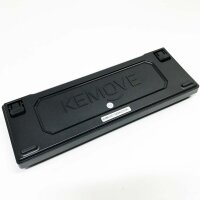 KEMOVE Shadow 60% Mechanical Gaming Keyboard Bluetooth 5.1 Wireless/Wired 61 Keys Computer Keyboard RGB Hot-Swappable PBT Keycaps 3000mAh Battery, QWERTY Layout (Yellow Switch)