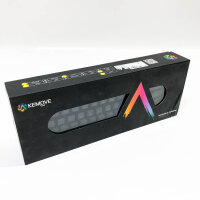 KEMOVE Shadow 60% Mechanical Gaming Keyboard Bluetooth 5.1 Wireless/Wired 61 Keys Computer Keyboard RGB Hot-Swappable PBT Keycaps 3000mAh Battery, QWERTY Layout (Yellow Switch)