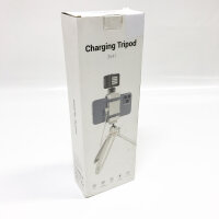 SMALLRIG Dreibein-Ladegerät mit Halterung für intelligentes Mobiltelefon, kompatibel mit iPhone 13/13 Pro/Pro Max, QI-Ladegerät – 3541