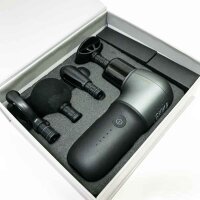 Naipo Muskel-Massagepistole, tiefgehender elektrischer Tejido-Massagegerät mit 5 verstellbaren Nivelliergeräten und USB-Ladegerät, ultraleicht und geräuschlos für die Körperentspannung