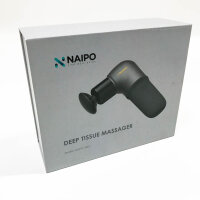 Naipo muscle massage gun, profound electrical Tejido massager with 5 adjustable leveling devices and USB charger, ultra-light and noiseless for body relaxation