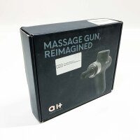 Mini-Massagepistole, tragbares Massagegerät, Tiefengewebeperkussion zur Muskelregeneration und Schmerzlinderung, 4 Aufsätze 4 therapeutische Geschwindigkeiten, mit wasserdichter Reisetasche