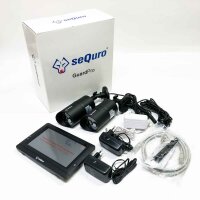 SEQURO GUARDPRO DIY monitoring system with a portable...