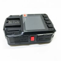 CAMMHD-Körperkamera HD 1296P Polizei-Körperkamera 2 * 2000 mAh Infrarot-Nachtsicht 3600W wasserdichter Videorekorder tragbare Videokamera (64GB)