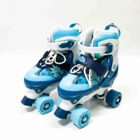 Meteor retro roller skates disco roll skate like in the 80s youth roll shoes children quad skate 5 different color variants inline skates adjustable size of the shoe (35-38), without OVP