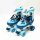 Meteor retro roller skates disco roll skate like in the 80s youth roll shoes children quad skate 5 different color variants inline skates adjustable size of the shoe (35-38), without OVP