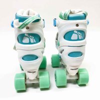 Meteor retro roller skates disco roll skate like in the 80s youth roll shoes children quad skate 5 different color variants inline skates adjustable size of the shoe (31-34)