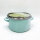 KRÜGER meat pot Juist 24 cm, enamel, green (suitable for induction)