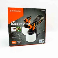 HAMMERSCHMITT 2-in-1 Farbsprühsystem 400W Spühpistole Farbspritzpistole Lackierpistole