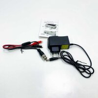 Quimat 2,4" Zoll Shell TFT Digital Oszilloskop Kit mit BNC Clip Kabel Gelötet Sonde Open Source SMD und Gehäus (Fertig Maschine fertig montiert)