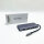 USB C HUB, 13-in-1 USB C HUB WITH Ethernet, 4K-HDMI, VGA, 3 USB 2.0, 2 USB 3.0, 3-slot card reader, 3.5mm audio and power supply, USB C HUB adapter Compatible with MacBook, Dell, HP and more