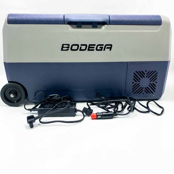 Bodega compressor cool box 36L with USB connection 12/24 V and 240 V for Auto -20? -20? For outdoor, vehicles, camping, travel