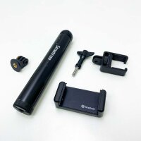 Smatree Ausziehbare Pole/Selfie Stick mit Stativ und OSMO Pocket Halterung für DJI OSMO Pocket 2 /OSMO Pocket/OSMO Action/GoPro Hero 2018, Hero 8/7/6/5/4/3+/3/Session/Fusion für Kompaktkameras/Handys