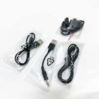 Sewobye 8GB waterproof mp3 player for swimming and running with 16 hours of play, MP3 player waterproof with underwater headphones (3 types earphones), with shuffle function (black)