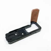 SMALLRIG L-Bracket L Winkel mit Holzhandgriff für FUJIFILM X-T4 Kamera - LCF2811