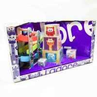 Wooden toys-set made of 3 purple Jadore toys toy games...