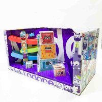 Holzspielzeug – Set aus 3 lilafarbenen Jadore-Spielzeugen SpielzeugsetSpiele mit Buchstaben und Zahlen, Hape-Spielzeug, Spielzeug für Kleinkinder, Holzpuzzle. Alphabetpuzzle