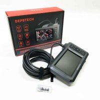 DEPSTECH Dual Lens Endoskopkamera mit Licht 4,3" HD...