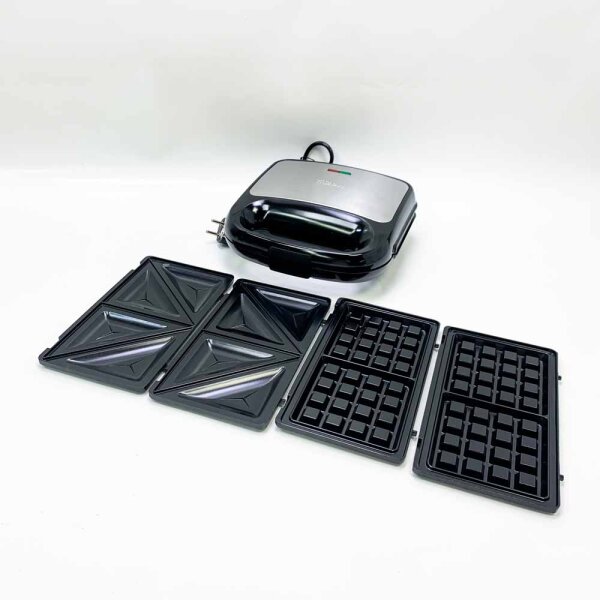 Tristar Sa-3070 Sandwich Maker 3in1, 800, plastic, black