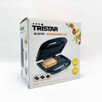 Tristar SA-3070 Sandwich Maker 3in1, 800, Kunststoff, Schwarz