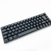 RK68 Mechanical gaming keyboard, wireless/wired mechanical keyboard 65%, RGB lighting 68 buttons Bluetooth keyboard, hot-swap-compatible keyboard for Win/Mac, brown switch, black (qwertz)