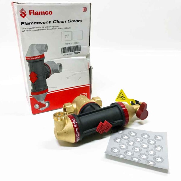 Flamcovent Clean smart air and dirt separator for central heating g¾ "f Magnetist separator - 30041