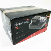 Dynavox Hybrid-Verstärker VR-400, Röhren mit LED-Beleuchtung, kompakte Stereo-Anlage mit USB, BT-Funktion zum Musik-Streaming von Smartphone, Tablet, PC