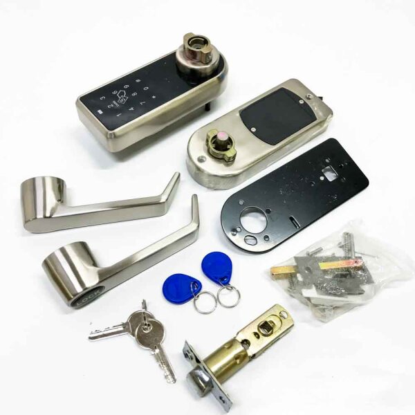 Socobeta easy to replace door fittings, door lock, code lock, secure apartments for residential houses, scratches on handle