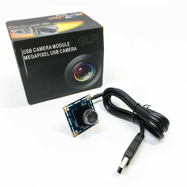 SVPro 8MP USB camera module, FHD 1080p USB camera 1/3.2 "CMOS IMX179 Mini UVC USB2.0 Webcam board with 1M cable, plug and play for Windows, Linux, Android, Mac OS, 75-degree camera without distortion