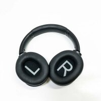 Zihnic Bluetooth-Kopfhörer mit aktiver Geräuschunterdrückung,40H Spielzeit kabelloses Bluetooth-Headset mit tiefem Hi-Fi-Stereo-Sound,Komfortable Ohrpolster für Reisen/Zuhause/Büro (Vollschwarz)