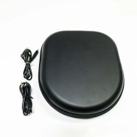 Zihnic Bluetooth-Kopfhörer mit aktiver Geräuschunterdrückung,40H Spielzeit kabelloses Bluetooth-Headset mit tiefem Hi-Fi-Stereo-Sound,Komfortable Ohrpolster für Reisen/Zuhause/Büro (Vollschwarz)