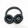 Zihnic Bluetooth-Kopfhörer mit aktiver Geräuschunterdrückung,40H Spielzeit kabelloses Bluetooth-Headset mit tiefem Hi-Fi-Stereo-Sound,Komfortable Ohrpolster für Reisen/Zuhause/Büro (Vollschwarz)