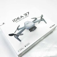 Drone with camera 4K FPV GPS, IDEA37 Ice Drone with Brushless Motor and Gimbal for Professional Adults, 5GHz WiFi drones with an adjustable 120-wide angle camera and RC Quadcopter for beginners