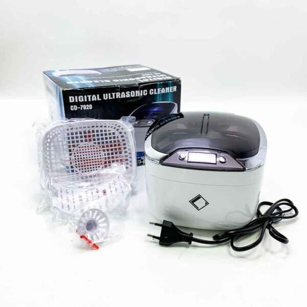 LifeBasis Ultraschallreinigungsgerät Ultraschallreiniger Ultraschallgerät 850ml Digitales Gerät mit LED Beleuchtung Zahnspangenreinigung für Brille CDs DVD Schmuck Uhren