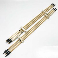 Wooden arrows for archery, 6 arrows