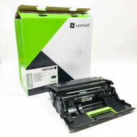 Black Printer Imaging Unit LCCP, Lexmark Corporate - For Lexmark MS725, MS821, MS822, MS823, MS825, MS826, MX721, MX722, 58D0Z0E