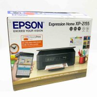 Epson Expression Home XP-2155 3-in-1 ink multifunctional printing, scanning, copying, WLAN, individual cartridges, A4, including 9-month ReadyPrint-flex-ink rate