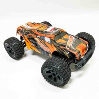 DEERC 200e remote -controlled car with brushless engine, 4WD 1:10 RC Car CAR ADDRACT OFFROAD with 2 batteries 40 min. Long runtime, 45 km/h fast racing car toy car, 2 bowl for children adults