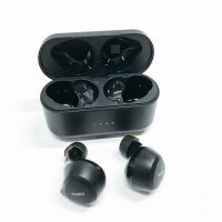 Tozo NC7 wireless hybrid earphones with active noise suppression in-ear detection headphones ipx6 waterproof Bluetooth 5.0 stereo earphones, immersive sound premium deep bass headset, black