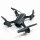 Holy Stone HS340 Mini Drohne mit Kamera 720P HD Live Übertragung für Kinder,RC FPV Quadrocopter mit 2 Akkus Lange Flugzeit,Handysteuerung,Werfen Go,Tap-Fly,Kreisfliege, Auto-Rotation,3D Flips Anfänger