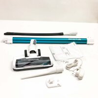 Genius Invictus X5 Boardless & Wireless battery vacuum cleaner turquoise/white