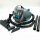 Midea cyclone soil vacuum cleaner (color: gray/blue) compact and absorbent, breaking point at the relief, fastening possible