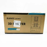 Elegoo Saturn S 4K MSLA 3D printer, UV-PhotoH hardening LCD SLA 3D Printer with 9.1-inch 4K monochrome LCD, air purification, matrix UV LED light source, larger pressure size of 196x122x210mm/7.7x8.2 inches