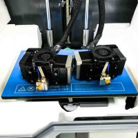 FlashForge 3D-Drucker Creator Pro2, unabhängiger Dual-Extruder mit 2 Spulen, Metallrahmenstruktur, Acrylabdeckungen, optimierte Bauplattform, funktioniert mit ABS, PLA, PVA, Hips