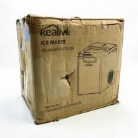 Eiswürfelmaschiene, KEALIVE ICE MAKER Model: EP1070T-GS (ssilber)